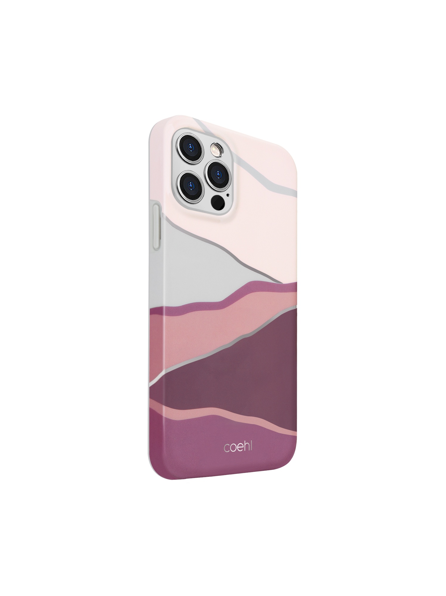 iPhone 12 Pro Max, housse coehl ciel sunset pink, rose