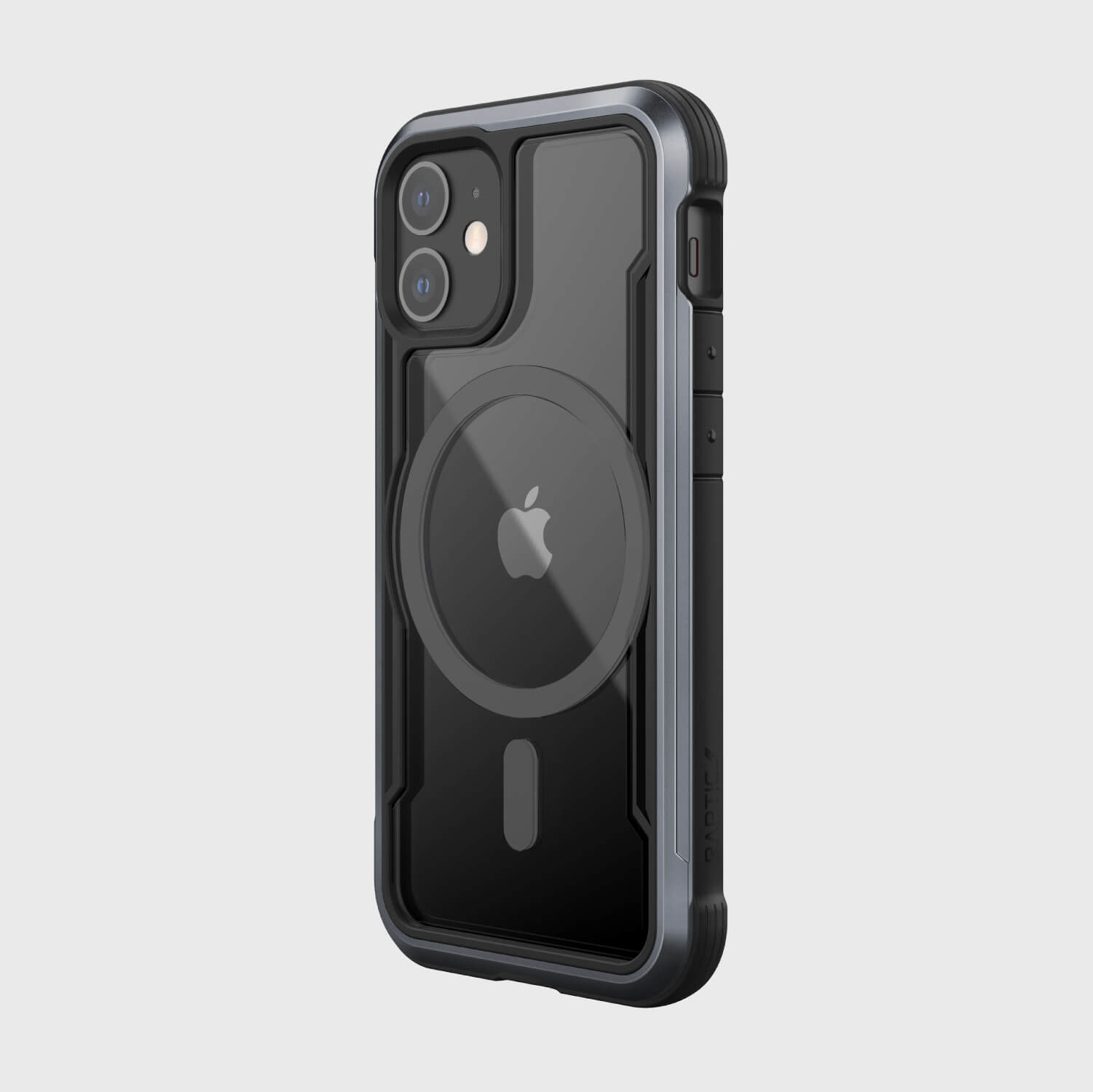 iPhone 12 Mini, case Raptic Shield Pro MagSafe, antimicro, black