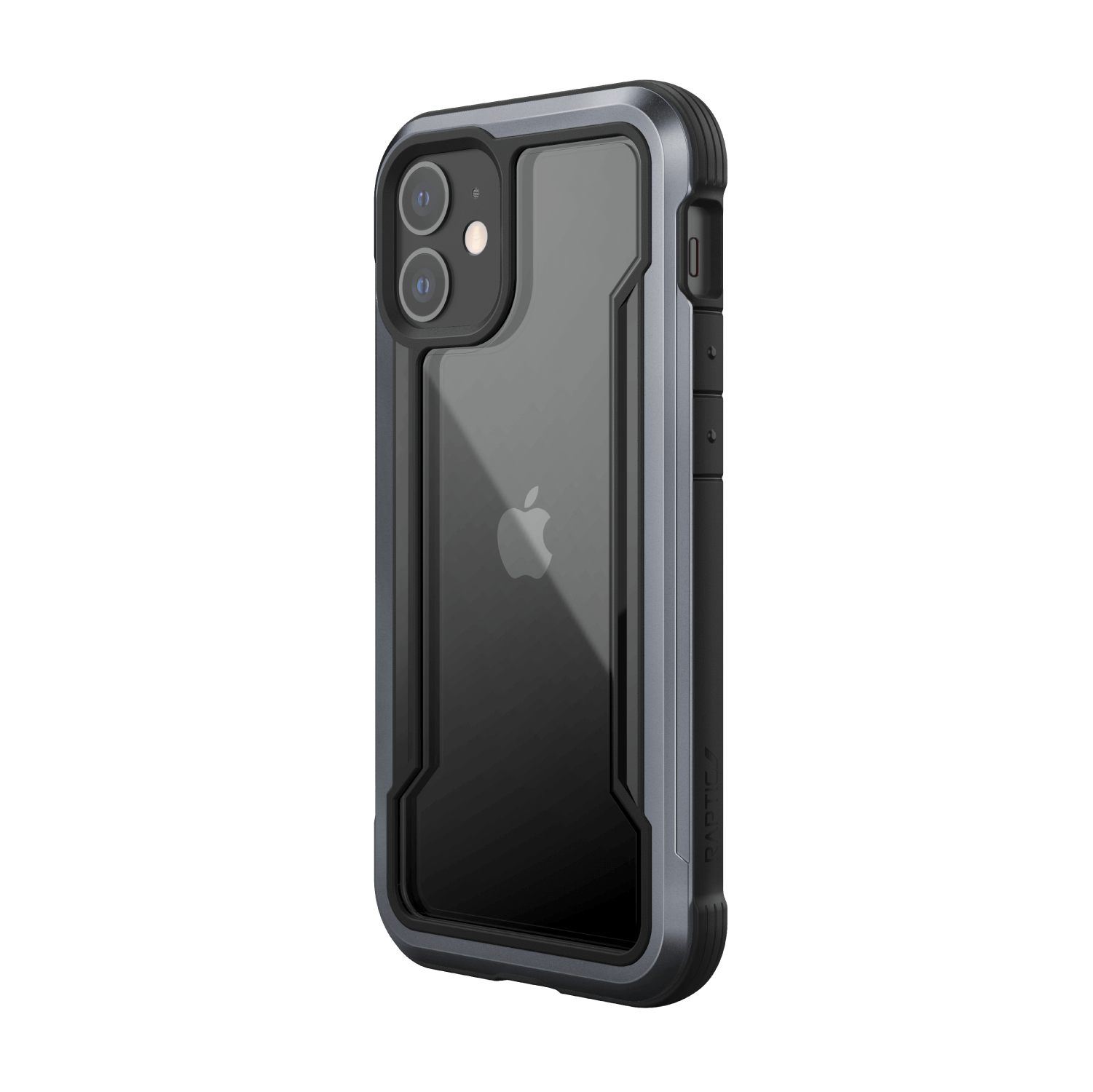 iPhone 12 Mini, hoesje Raptic Shield Pro, antimicro, zwart
