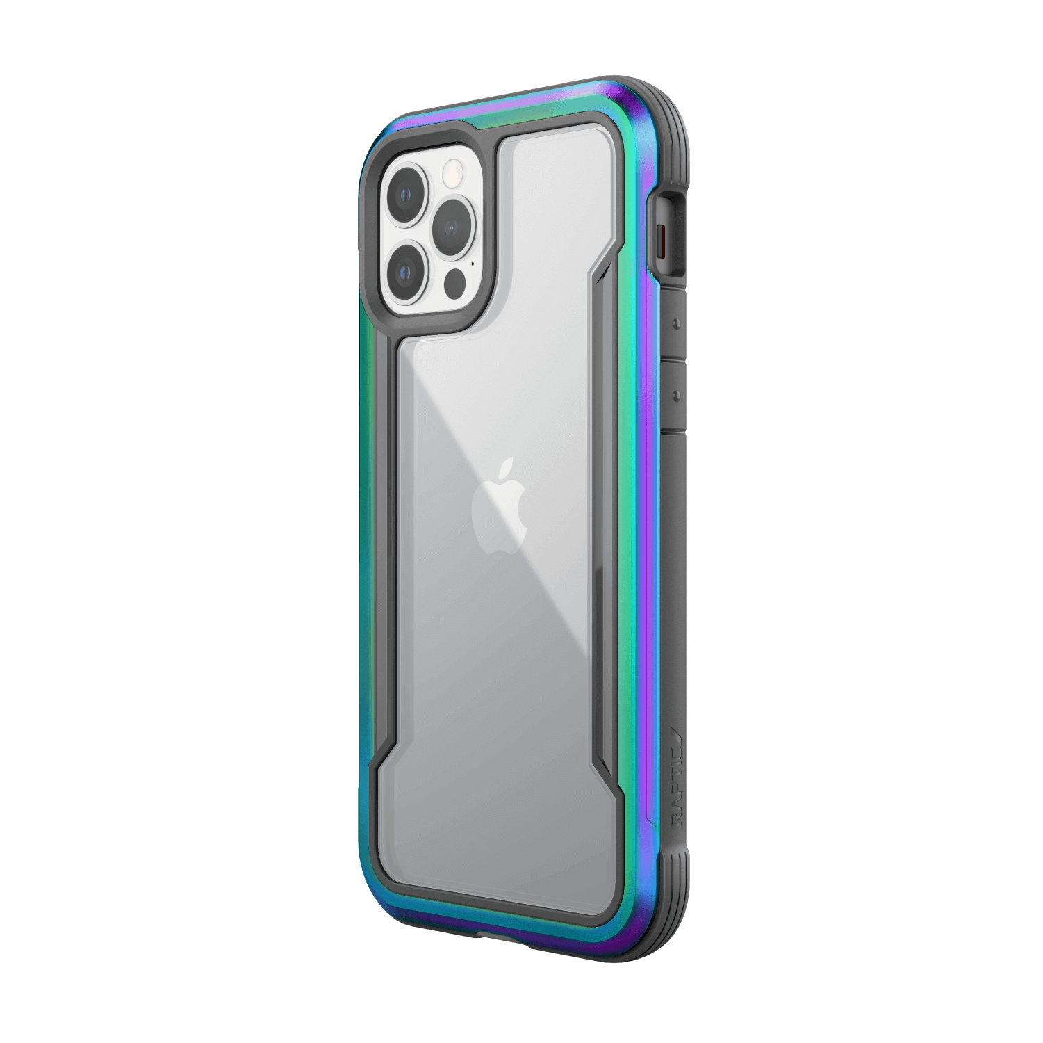 iPhone 12/12 Pro, case Raptic Shield Pro, antimicro, iridescent