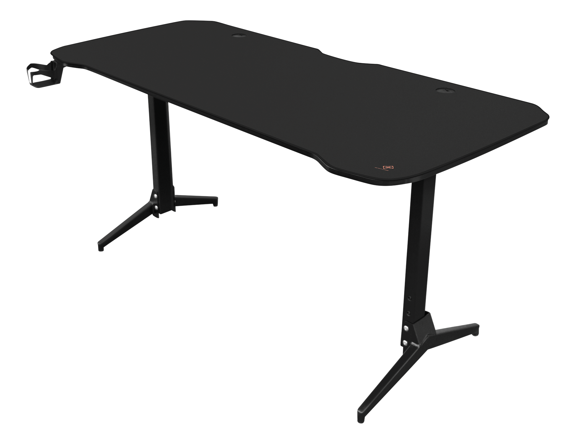 GAM-095V2, gaming table, mousepad, height adjustable, black