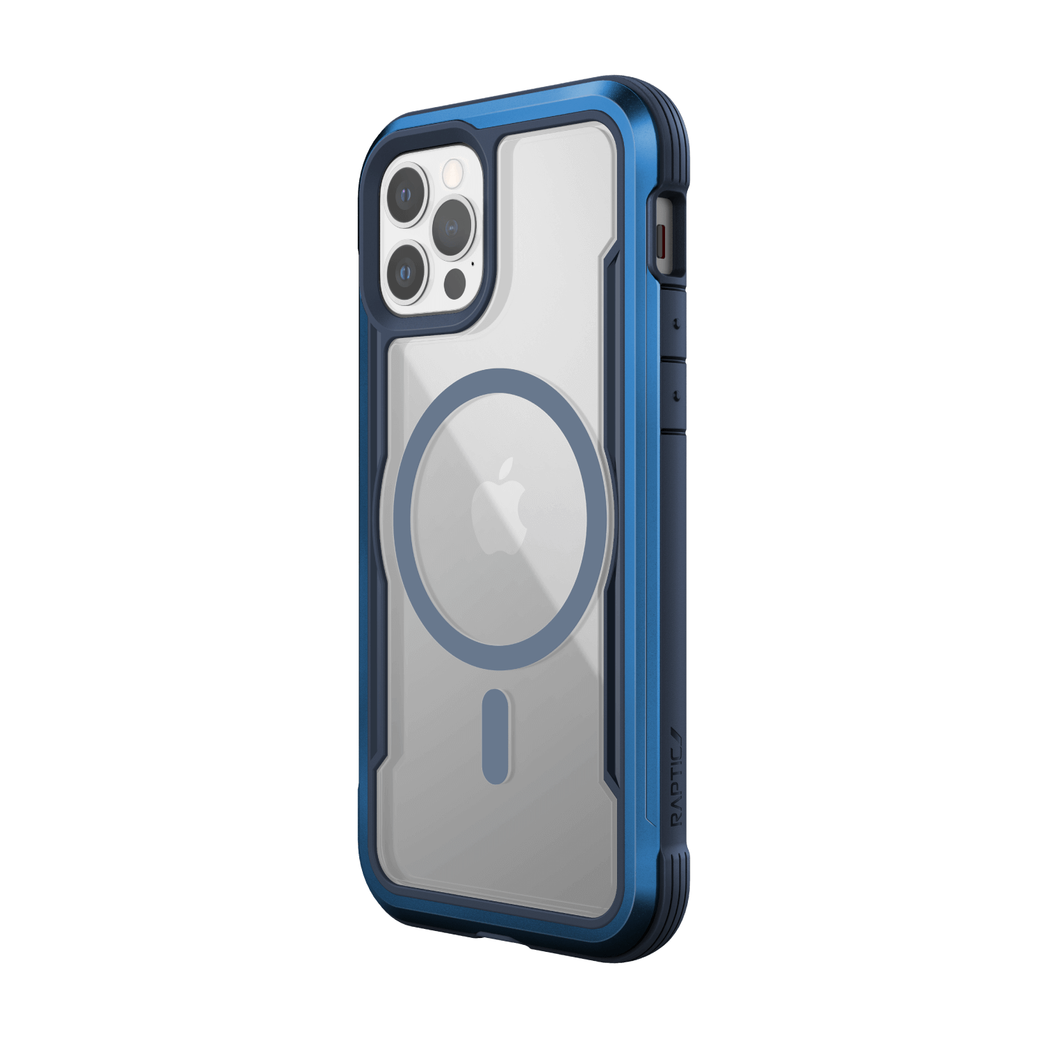 iPhone 12/12 Pro, case Raptic Shield Pro MagSafe, antimicro, blue