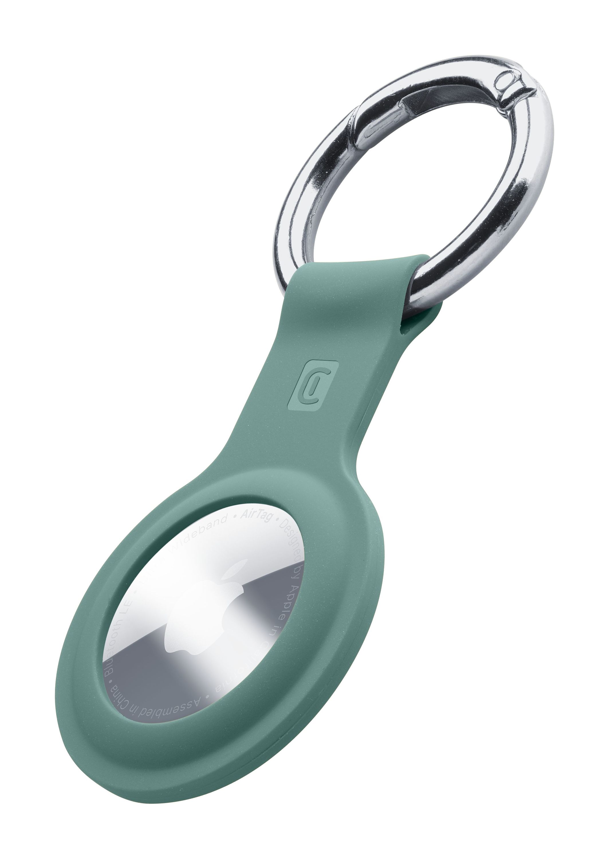 AirTag, case key ring, green