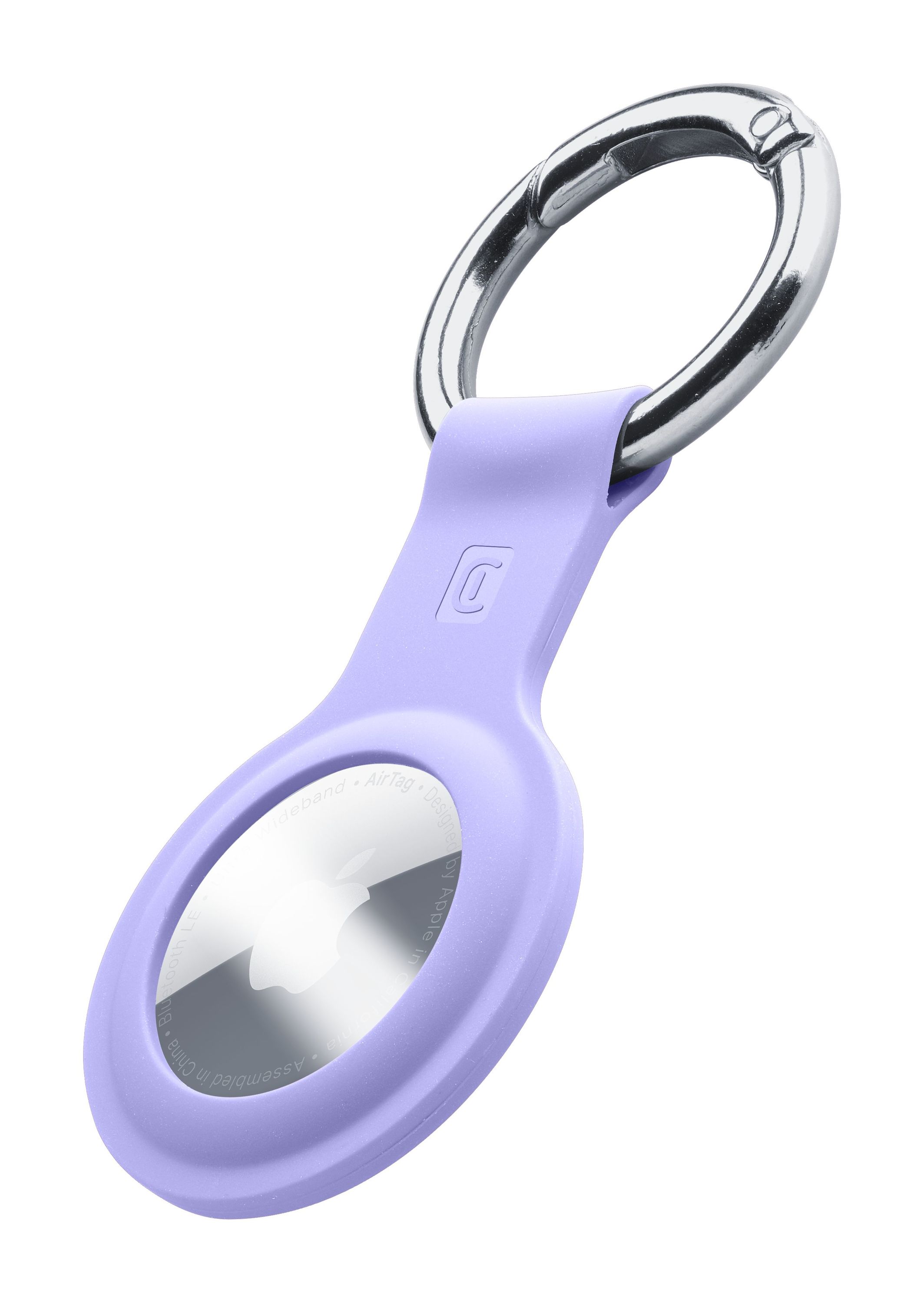 AirTag, case key ring, purple