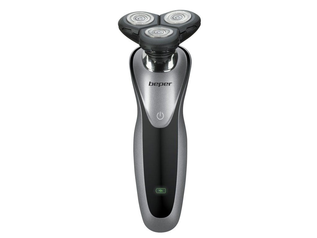 P304BAR001, rechargeable shaver with 3 blades, grey