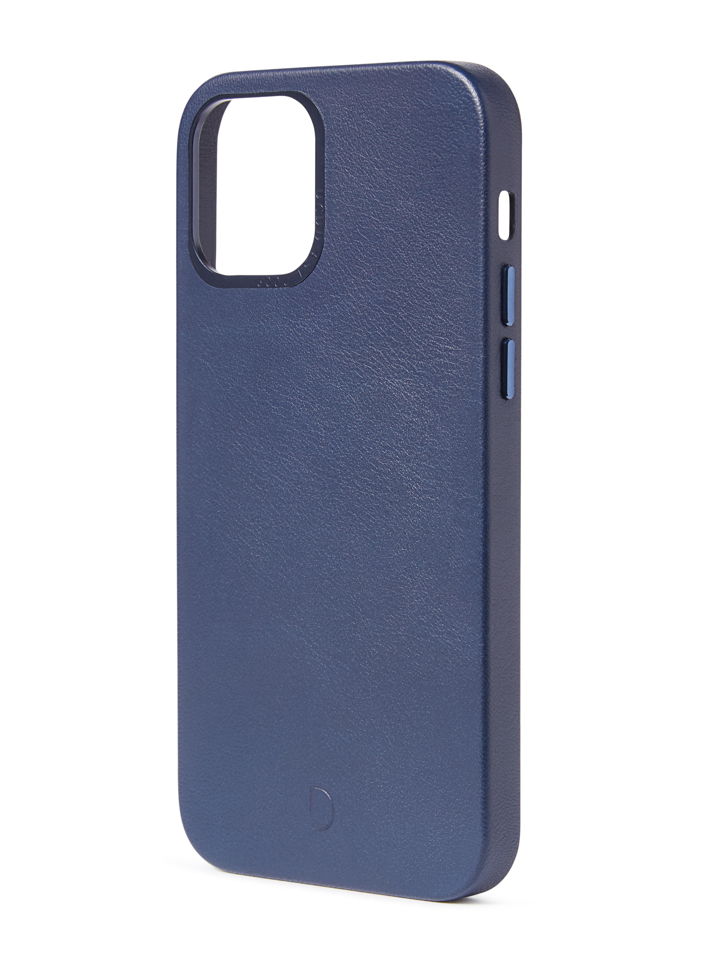 iPhone 12/12 Pro, leather case magsafe, blue