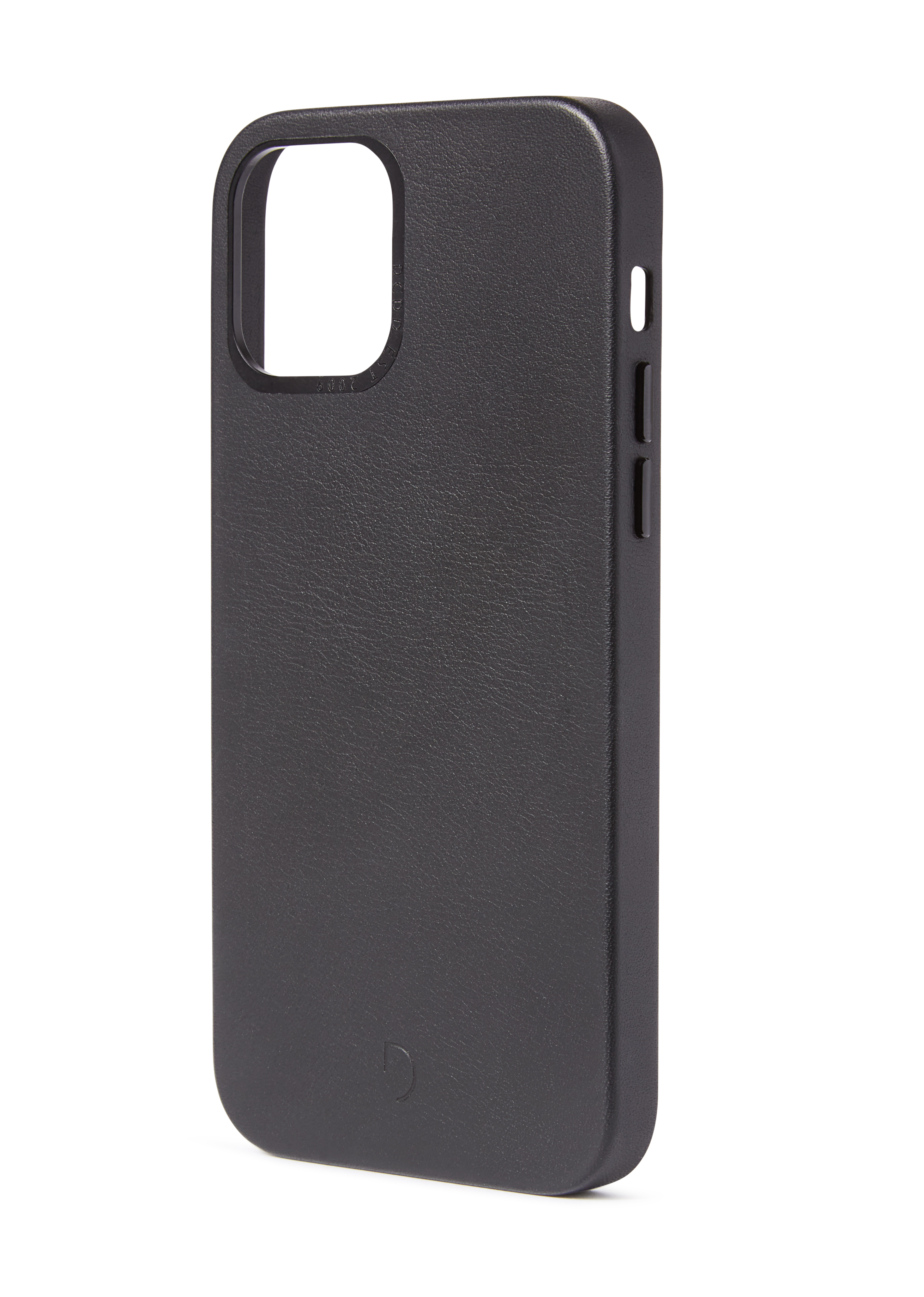 iPhone 12 Pro Max, leather case magsafe, zwart