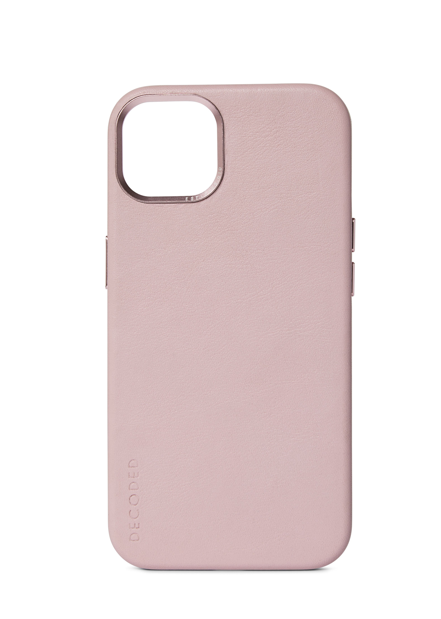 iPhone 13, leather case magsafe, powder pink