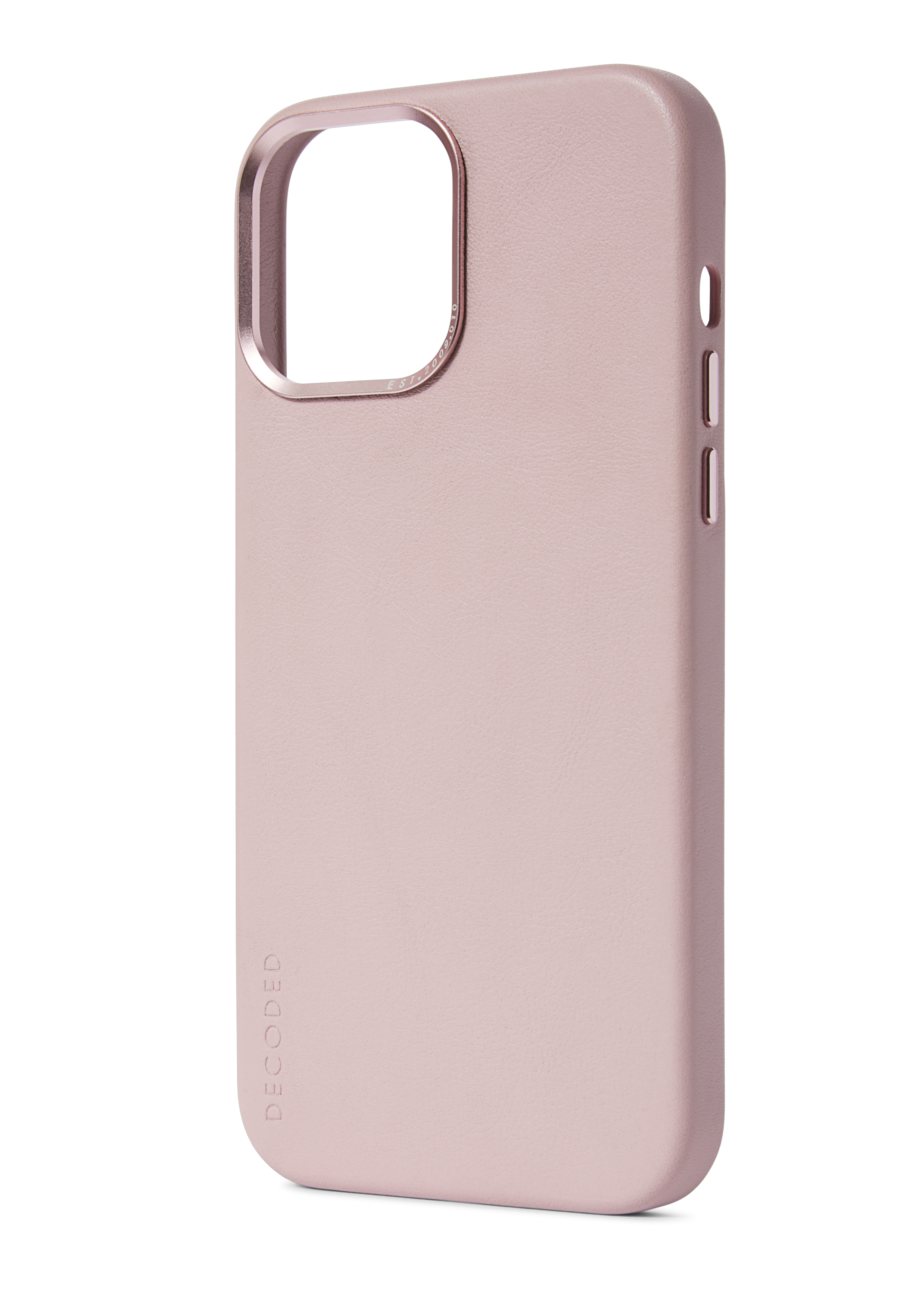 iPhone 13 Pro Max, leather case magsafe, powder pink