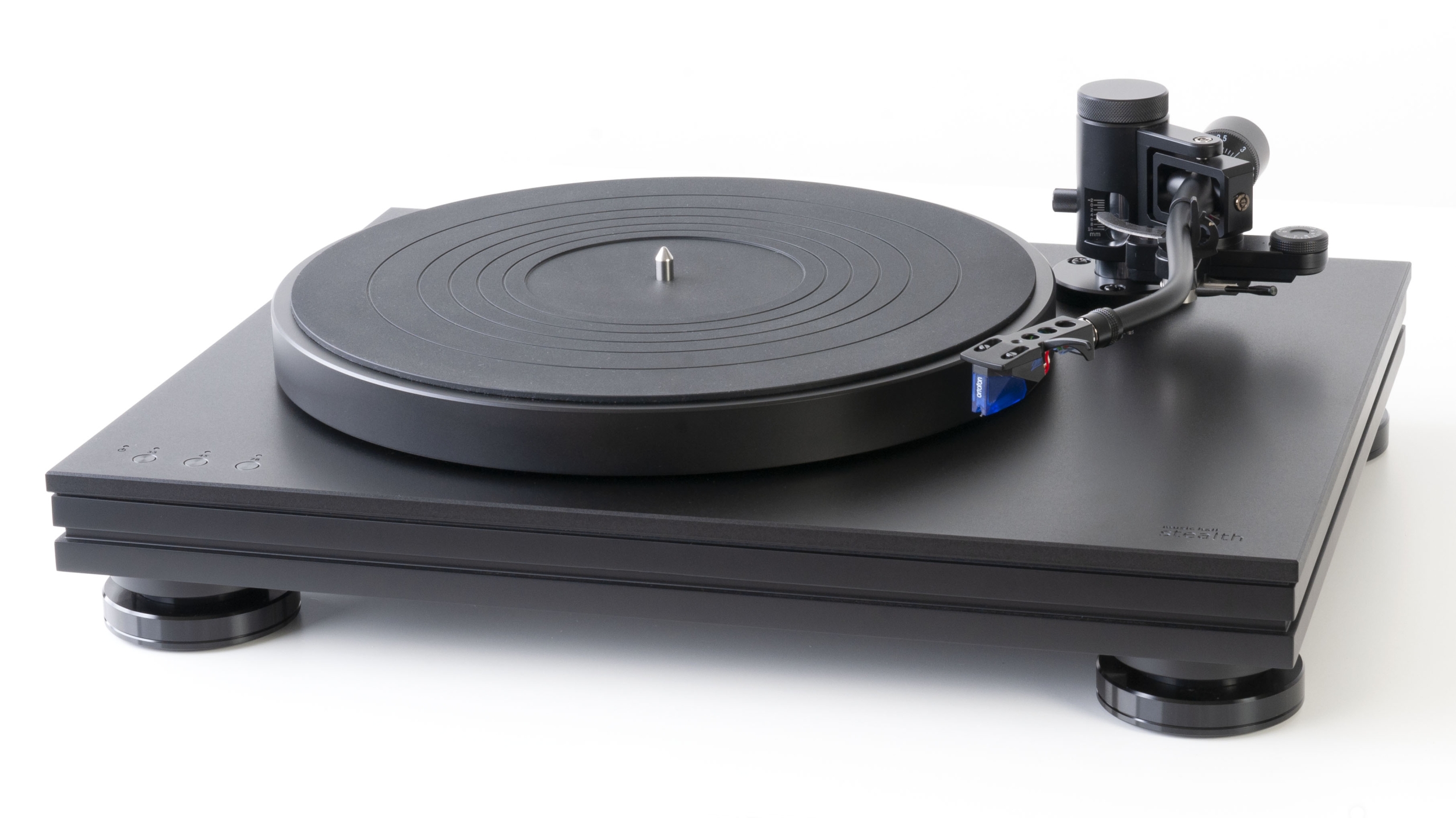 THE STEALTH limited edition, direct drive turntable with Ortofon 2M Blue, m